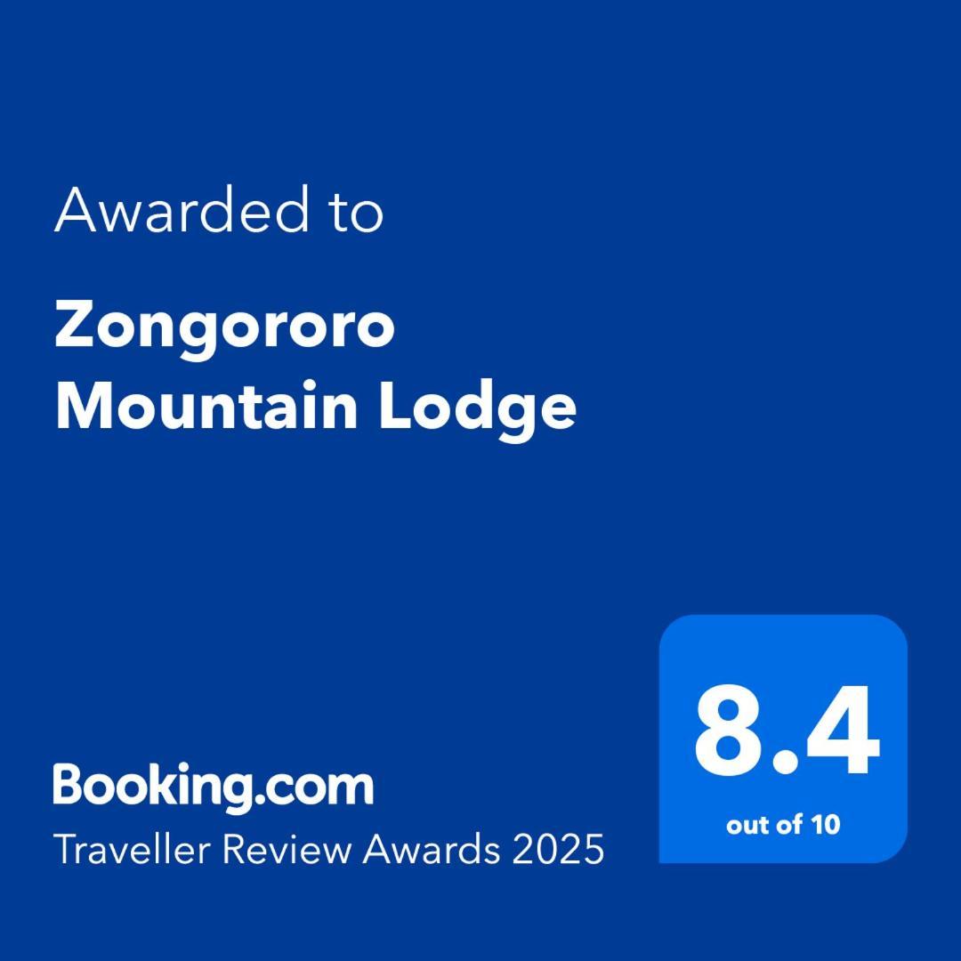 Zongororo Mountain Lodge Waterval-Onder Bagian luar foto