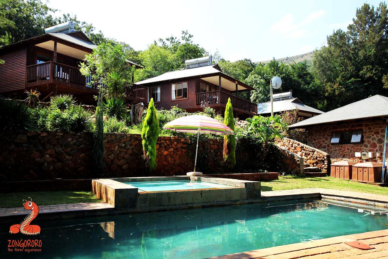 Zongororo Mountain Lodge Waterval-Onder Bagian luar foto