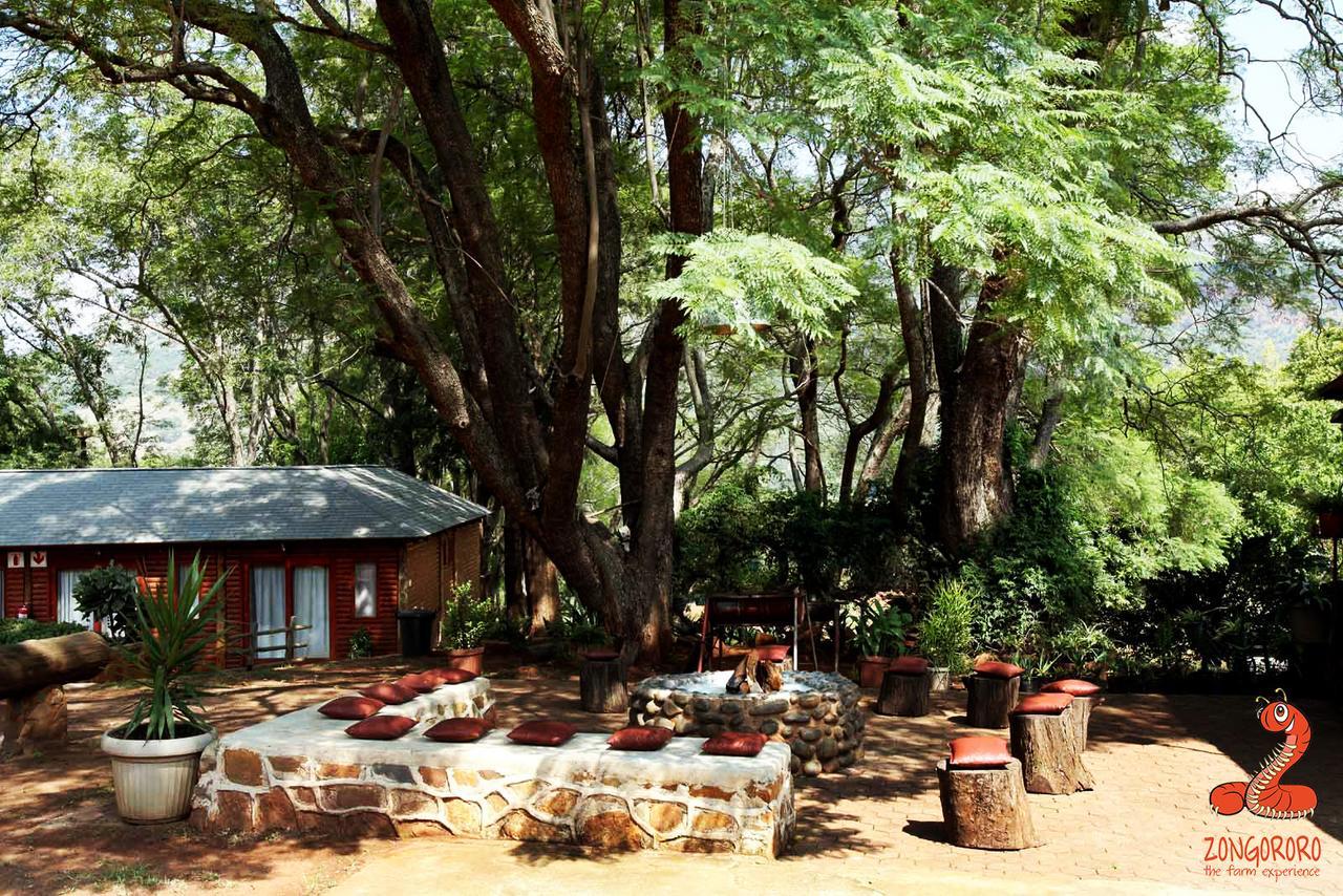 Zongororo Mountain Lodge Waterval-Onder Bagian luar foto