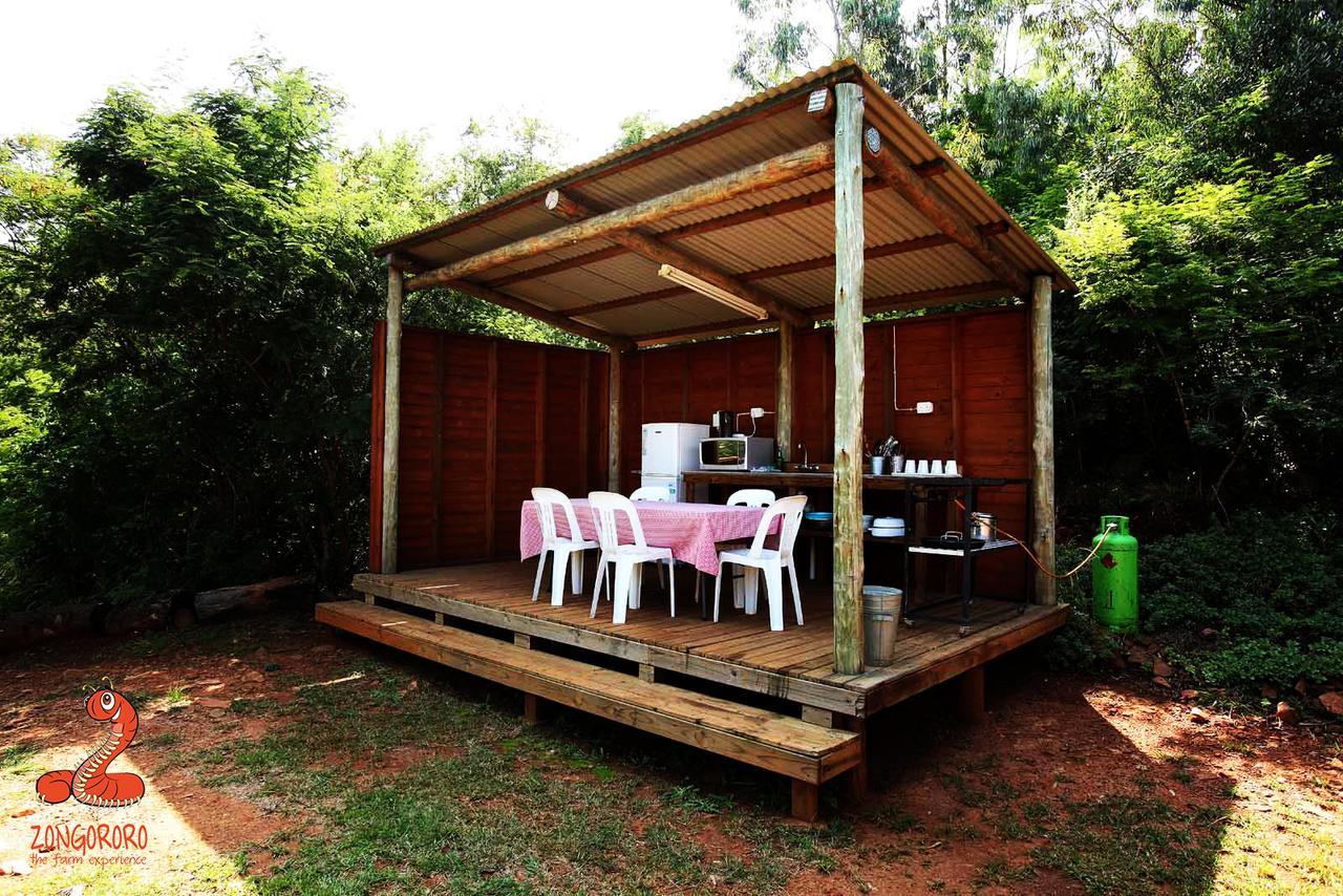 Zongororo Mountain Lodge Waterval-Onder Bagian luar foto